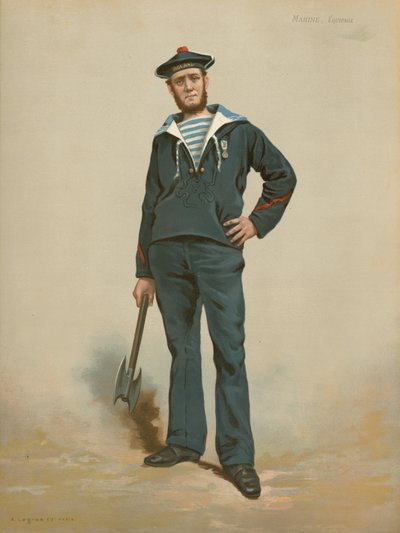 Marine, Equipage de French School