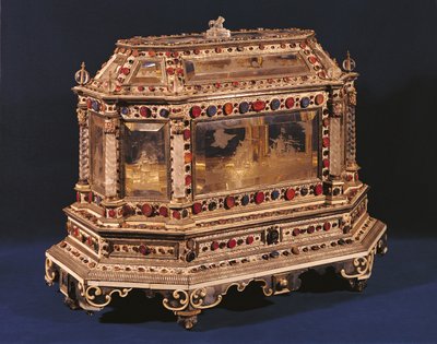 Cofre de matrimonio, 1753 de French School