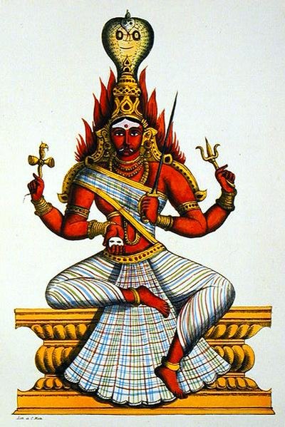 Marriyammai, grabado por C.sde Motte (1785-1836) de French School