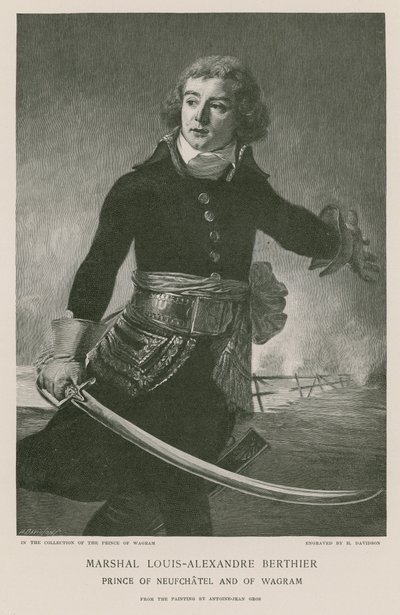 Mariscal Louis-Alexandre Berthier de French School