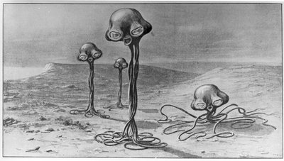 Marcianos, ilustración de 