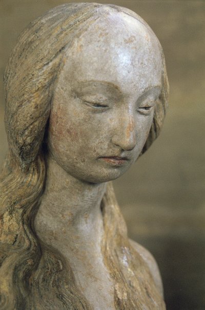 María Magdalena, finales del siglo XV (piedra policromada) de French School