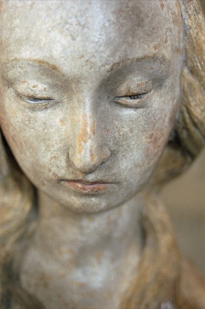María Magdalena, finales del siglo XV (piedra policromada) de French School