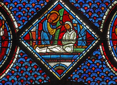 La ventana de María Magdalena: Lázaro - su resurrección de French School