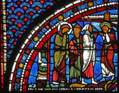 La ventana de María Magdalena: María en el funeral de Lázaro de French School