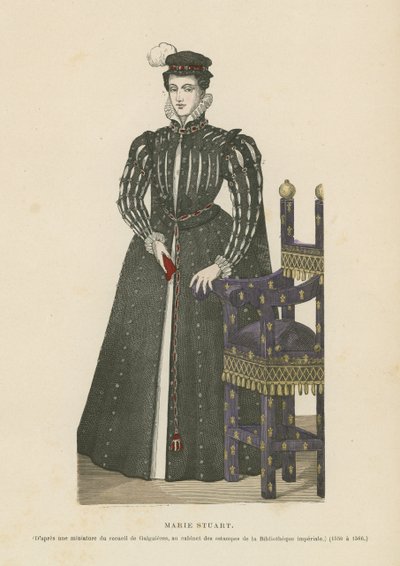 María, Reina de Escocia de French School