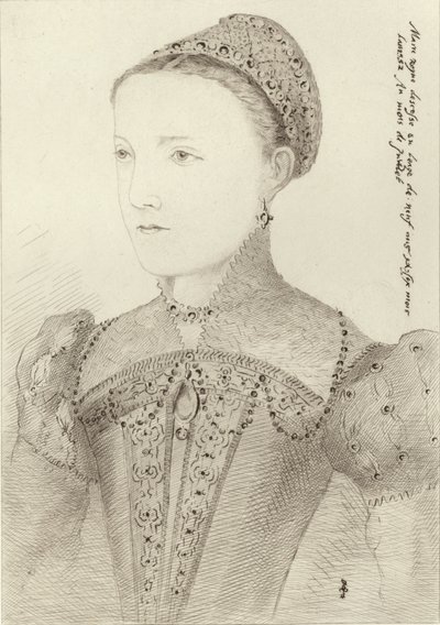 María, Reina de Escocia, de joven de French School