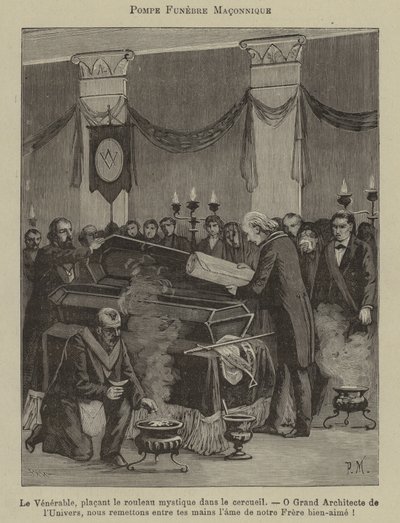 Funeral masónico de French School
