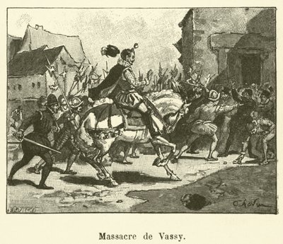 Masacre de Vassy de French School