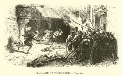 Masacre de protestantes de French School
