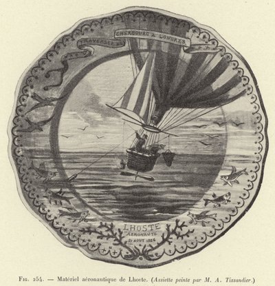 Material aeronáutico de Lhoste de French School