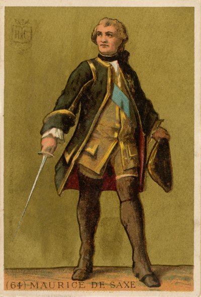 Maurice de Saxe de French School