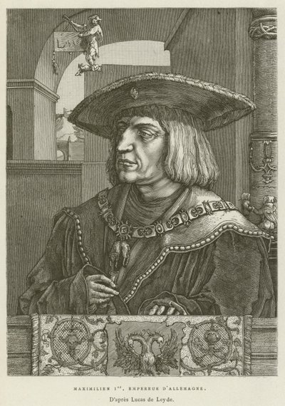 Maximiliano I, Emperador de Alemania de French School