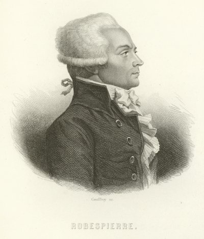 Maximilien de Robespierre de French School