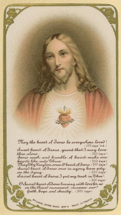 ¡Que el corazón de Jesús sea amado en todas partes! de French School