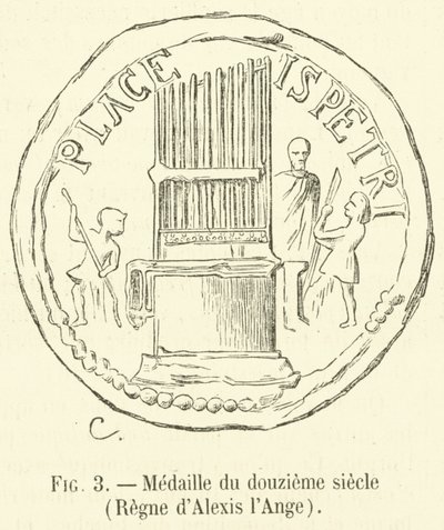 Medalla del siglo XII, Reinado de Alexis el Ángel de French School