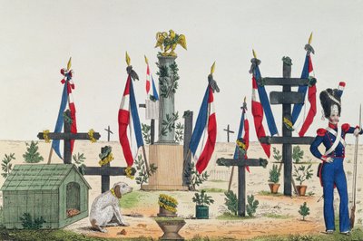 Medor, el perro fiel del Louvre, c.1831 de French School