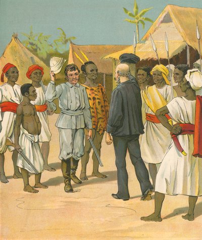 Encuentro entre Stanley y Livingstone de French School