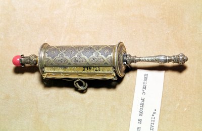 Estuche de Meguilá, de Alsacia de French School