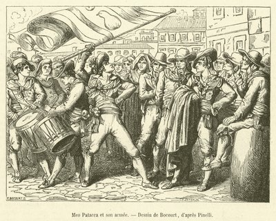Meo Patacca y su ejército de French School