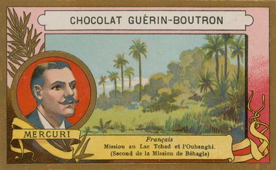 Mercuri, explorador francés del siglo XIX de French School