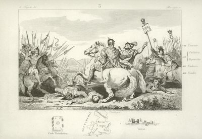 Meroveo, Rey de los Francos Salios de French School