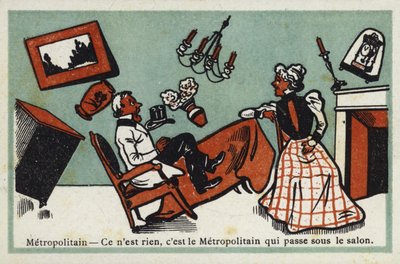 Metro - no es nada, es el Metro que pasa debajo del salón de French School