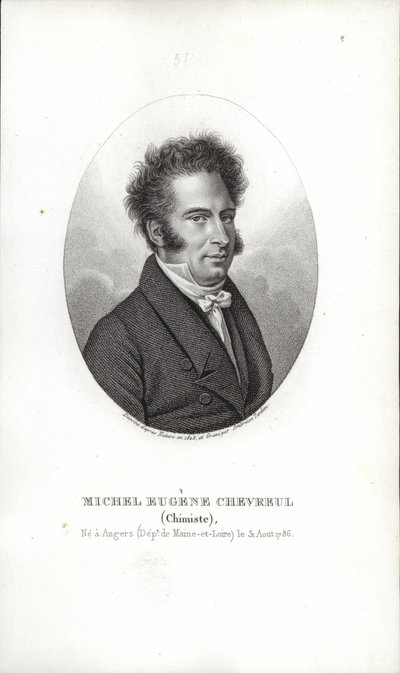Michel Eugene Chevreul de French School