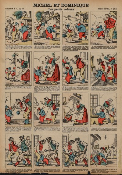 Michel y Dominique, los pequeños ladrones de French School