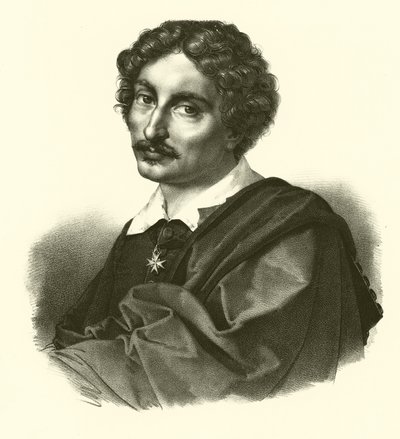 Michelangelo Merisi da Caravaggio, retrato de French School