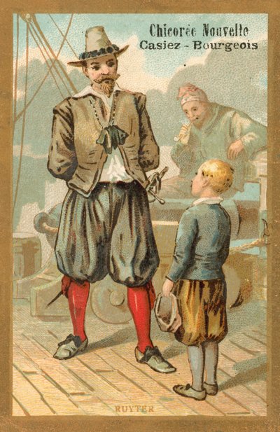 Michiel de Ruyter, almirante holandés de French School