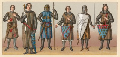 Traje de la Edad Media de French School