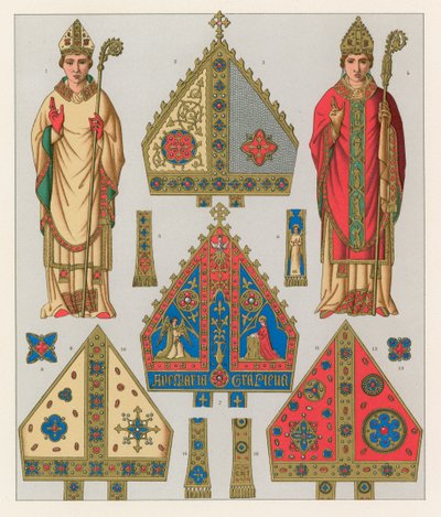 Traje de la Edad Media de French School