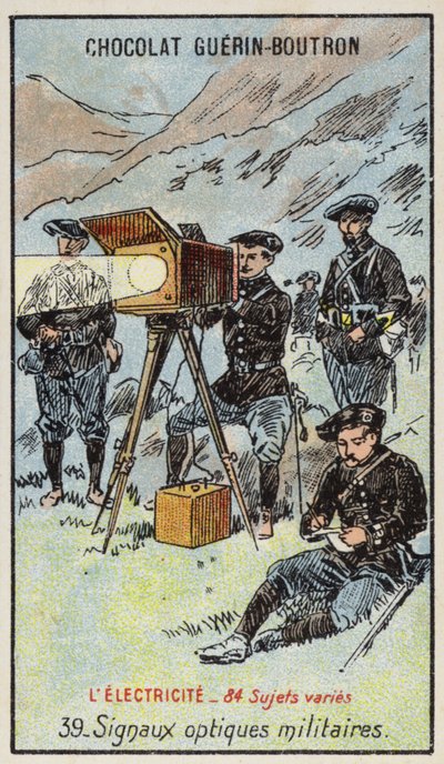 Señales ópticas militares de French School