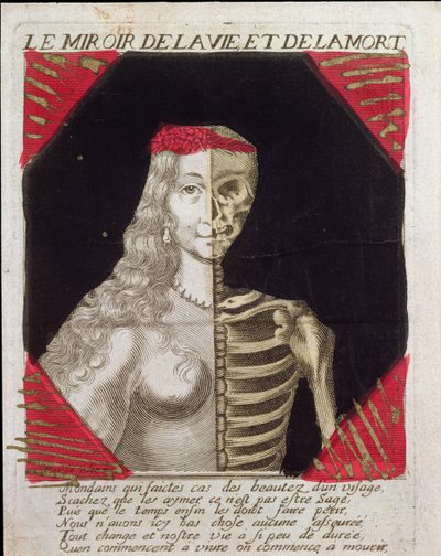 Espejo de la vida y la muerte de French School