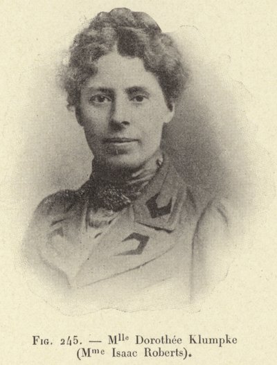 Mlle Dorothee Klumpke (Mme Isaac Roberts) de French School