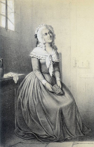 Mme Elisabeth en "Galerie historique de la Révolution française" de Albert Maurin de French School