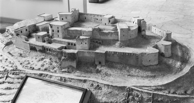 Modelo de El Krak des Chevaliers, modelo de French School