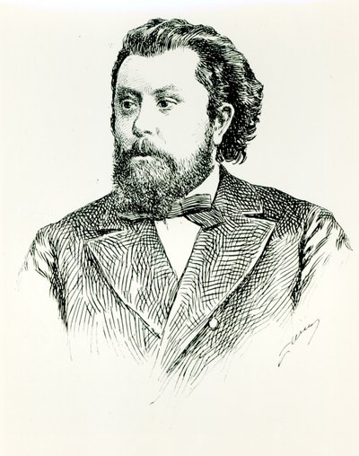 Modest Petrovich Moussorgsky (1835-81), ilustración de L