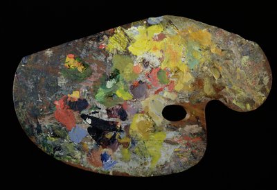 Paleta de Monet de French School