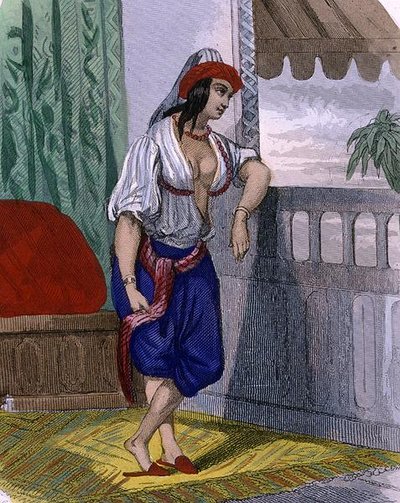 Mujer morisca, c.1840 de French School