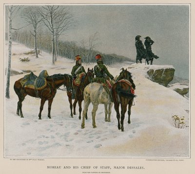 Moreau y su jefe de estado de French School