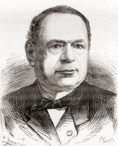 Moritz Hermann von Jacobi, de Les Merveilles de la Science, publicado c.1870 (grabado) de French School