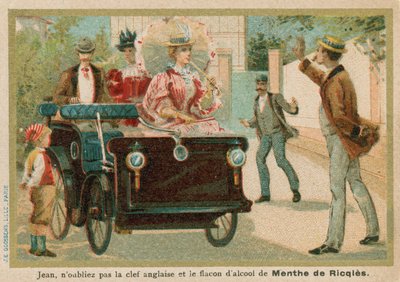 Escena de automovilismo de French School