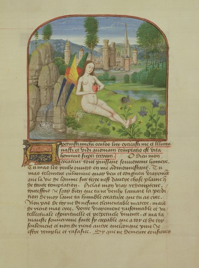 El Alma Sentada junto a un Arroyo, de l