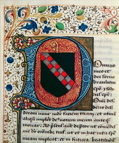 Ms 167 fol.69 Inicial historiada 