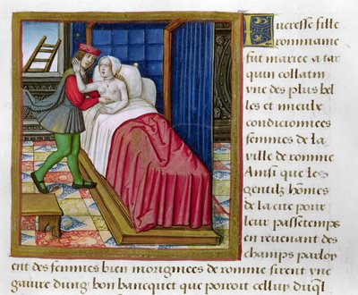 Lucrecia, de Vie des Femmes Celebres, c.1505 de French School