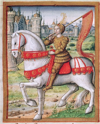 Juana de Arco de "Vie des Femmes Celebres", c.1505 de French School