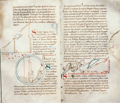 Geometría, de un Tratado de Astronomía de French School