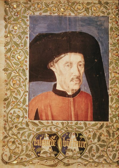 Ms 2578 Enrique el Navegante (1394-1460) de Las Crónicas Caballerescas de España y Portugal de French School